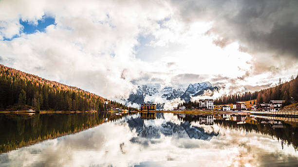 istock Misurina lake in the dolomiti 485780972