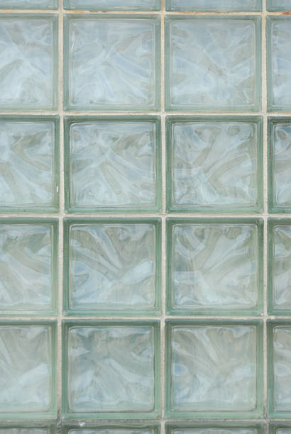 istock Squares of glass block windows 485783592