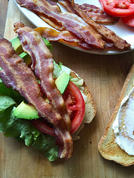 istock Bacon, lettuce tomato and avocado sandwich 485783970