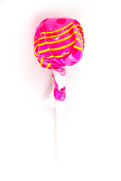 istock Lollipop Candy Colorful on white background 485784208