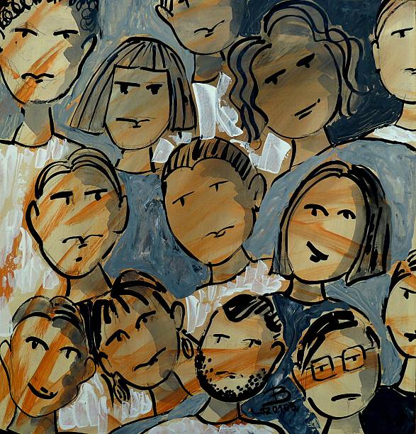 istock drawing of faces in acrilic painting 3 485784710