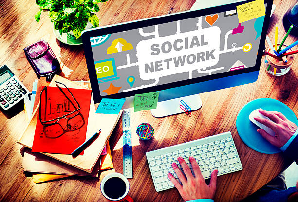 istock Social Network Internet Online Society Connecting Social Media C 485788112