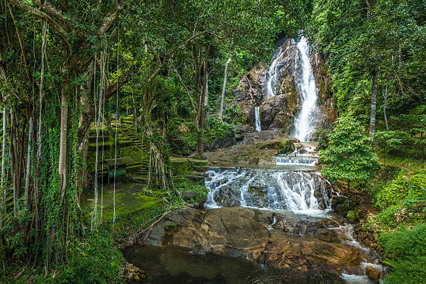 istock ngao waterfall, ranong province, thailand 485803384