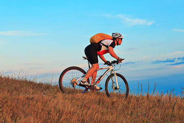 istock Mountain Bike cyclist riding outdoor 485804012