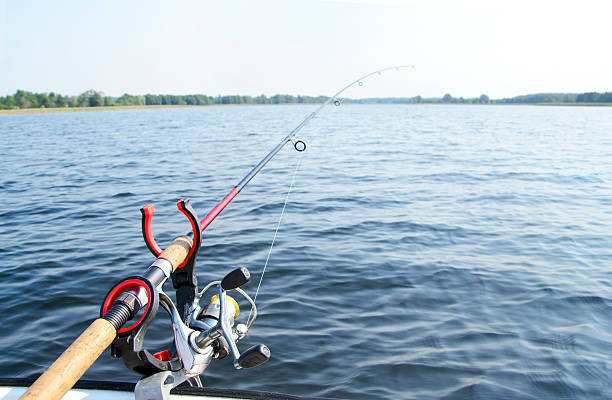 istock Sea Fishing with Spinning 485804544