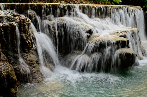istock Kuang Si waterfall in Luang Prabang 485804596