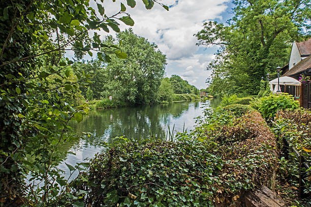 istock Countryside along the River Great Ouse 485804826