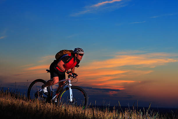 istock Mountain Bike cyclist riding outdoor 485806864