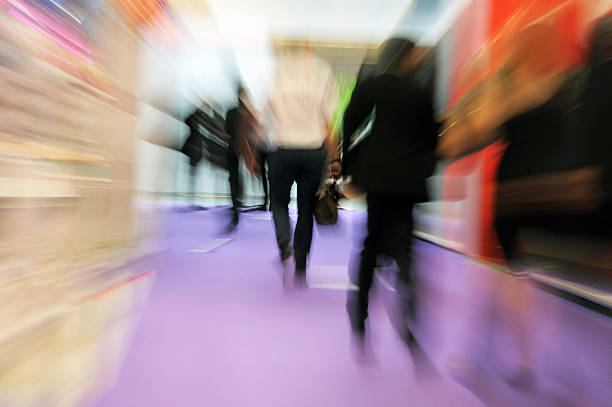 istock Business People at a Trade Show 485806928