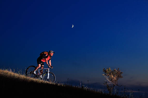 istock Mountain Bike cyclist riding outdoor 485810904
