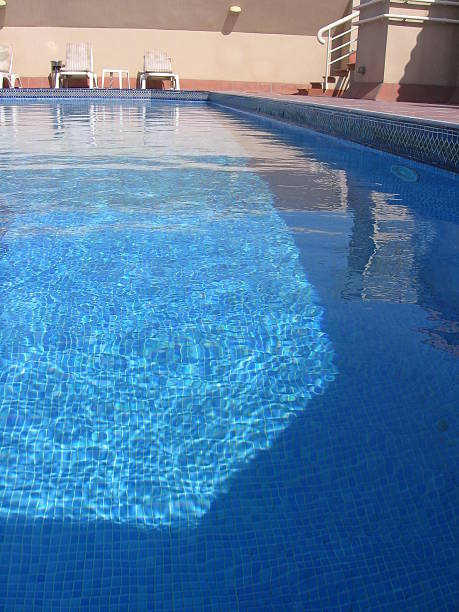 swimming pool stock photo