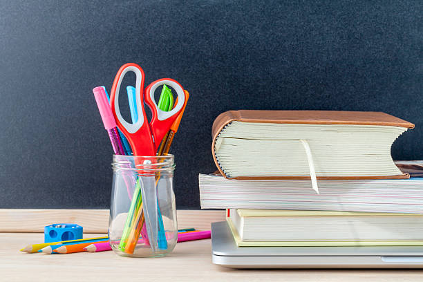 istock Back to school concept with school supplies . 485813578