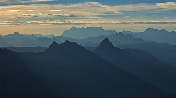 istock Mythen and other mountains at sunrise 485813706
