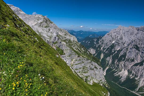 Mountain Stenar in Julian Alps Mountain Stenar in Julian Alps municipality of jesenice photos stock pictures, royalty-free photos & images