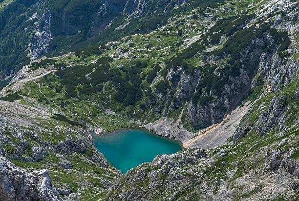 Lake in the mountains Lake in the mountains municipality of jesenice photos stock pictures, royalty-free photos & images