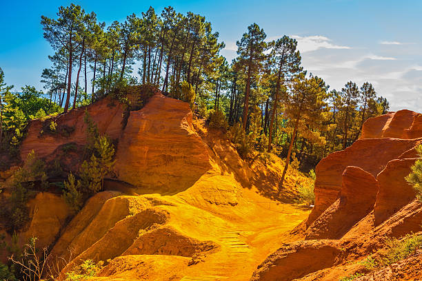 istock Unique red and orange hills 485817922