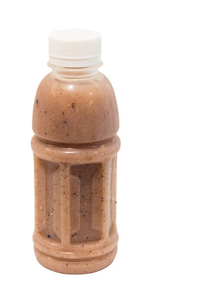 istock brown rice juice in plastic bottle isolated on white background 485819914