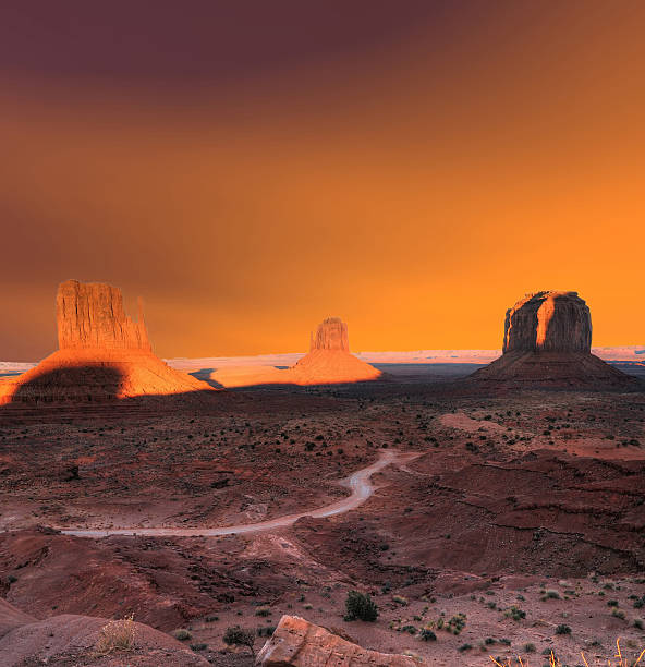 istock Sunset Skies Monument Valley Arizona 485819942