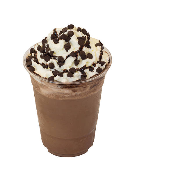 istock mocha coffee smoothie in takeaway glass isolated on white backgr 485822514