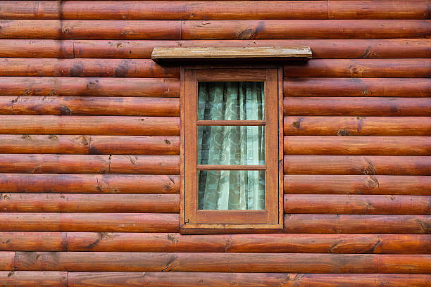 istock An old weathered window on an abandoned building 485824446
