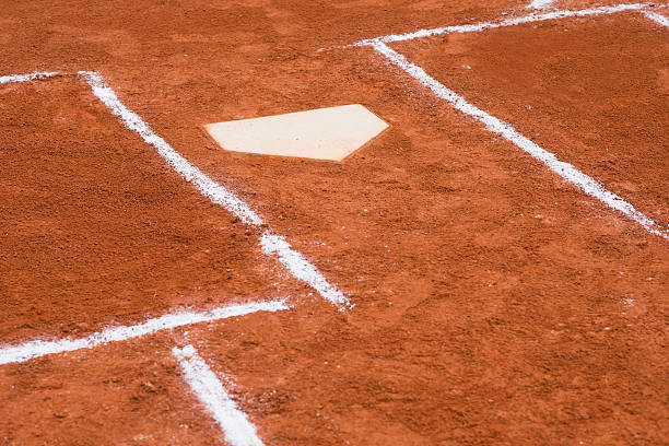 istock base of a baseball field 485827956