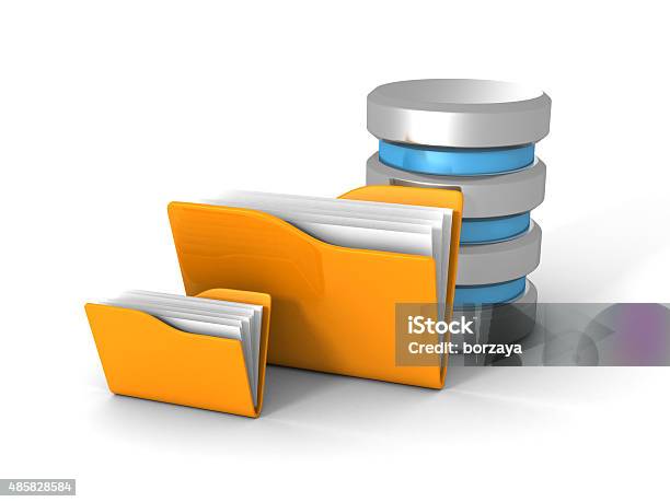 コンピュータデータベースにイエローのオフィスの文書フォルダ - データのストックフォトや画像を多数ご用意 - データ, 本部, 2015年
