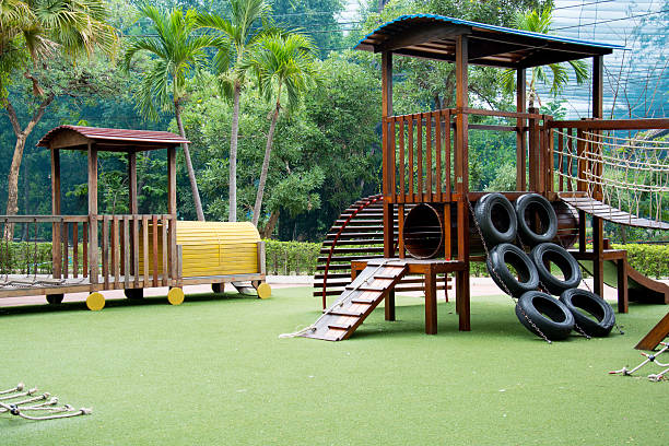 istock children Stairs Slides equipment 485828608