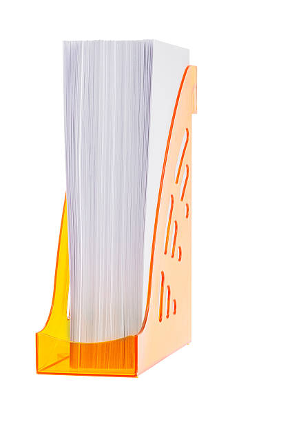 istock Organizer with a wad of white paper 485830180