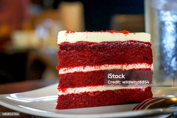 Red Velvet Cake Stock Photo - Download Image Now - Red Velvet Cake, Cake, Red Velvet Flavor