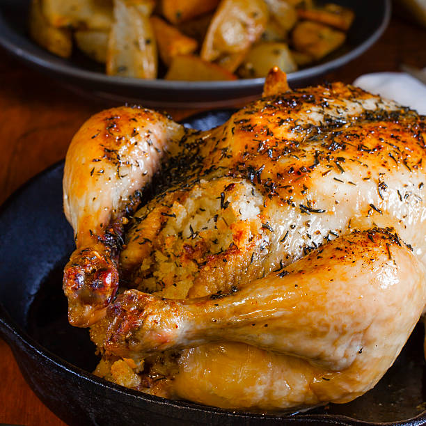 Roast chicken.