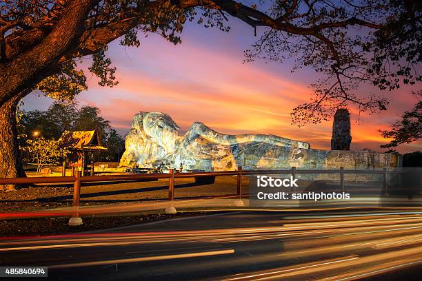 Temple Of Reclining Buddha Stock Photo - Download Image Now - 2015, Adulation, Asia