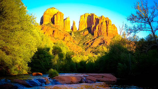 istock Cathedral Rock sunset in Sedona 485841360