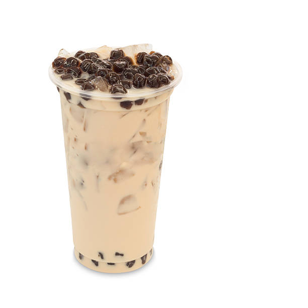 istock bubble ice tea milk in takeaway glass isolated on white 485841962