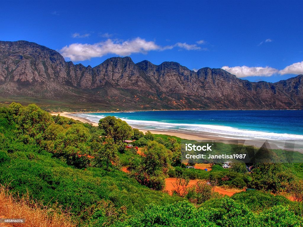 wall paper South Africa wall paper with blue sky, vagetation and nice view 2015 Stock Photo