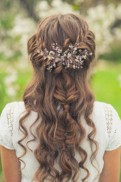 1,238 Bridal Hair Plaits Stock Photos, Pictures & Royalty-Free Images -  iStock