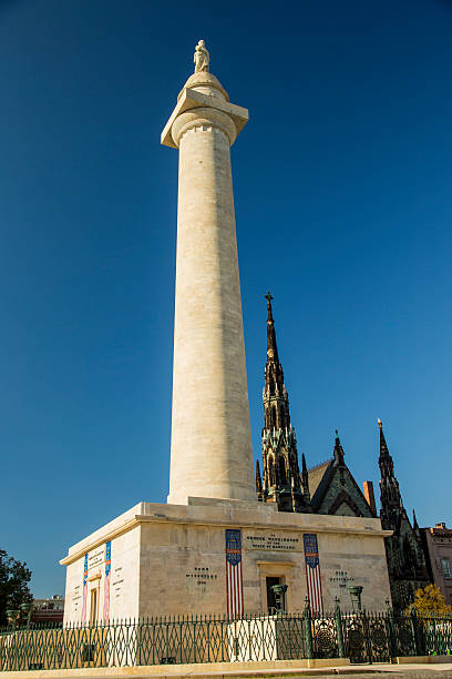 istock George Washington Monument in Baltimore Maryland 485851246