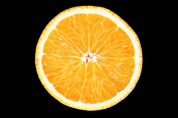 istock Slice of fresh orange 485852106