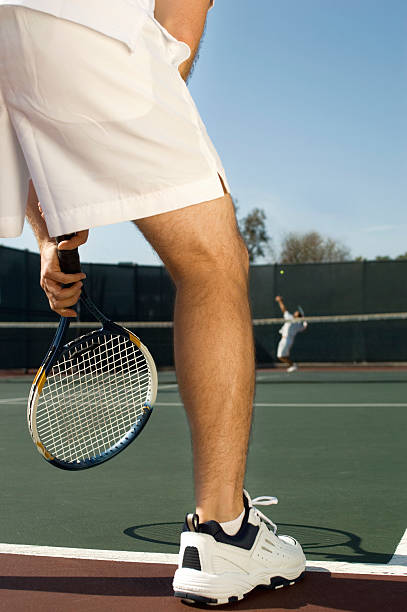istock Tennis Player Waiting For Serve 485852597