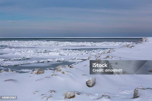 Evanston Shoreline Stock Photo - Download Image Now - Beach, Beauty In Nature, Blue