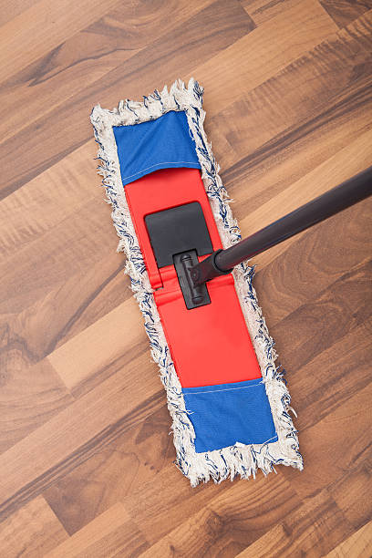 istock Mop On Hardwood Floor 485853702