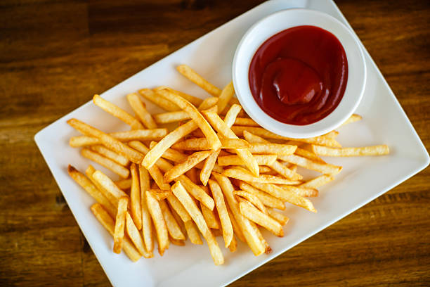 istock French fries with ketchup 485856030