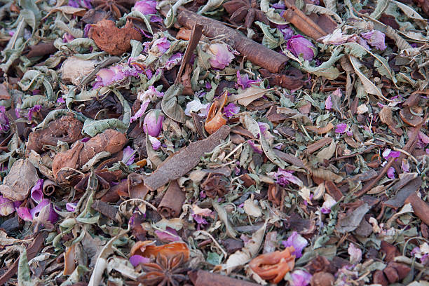 istock Spices at the market of Marrakech, Morocco 485856521