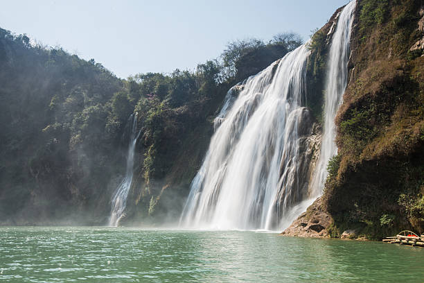 istock Jiulong the miracle waterfall in asia 485857265