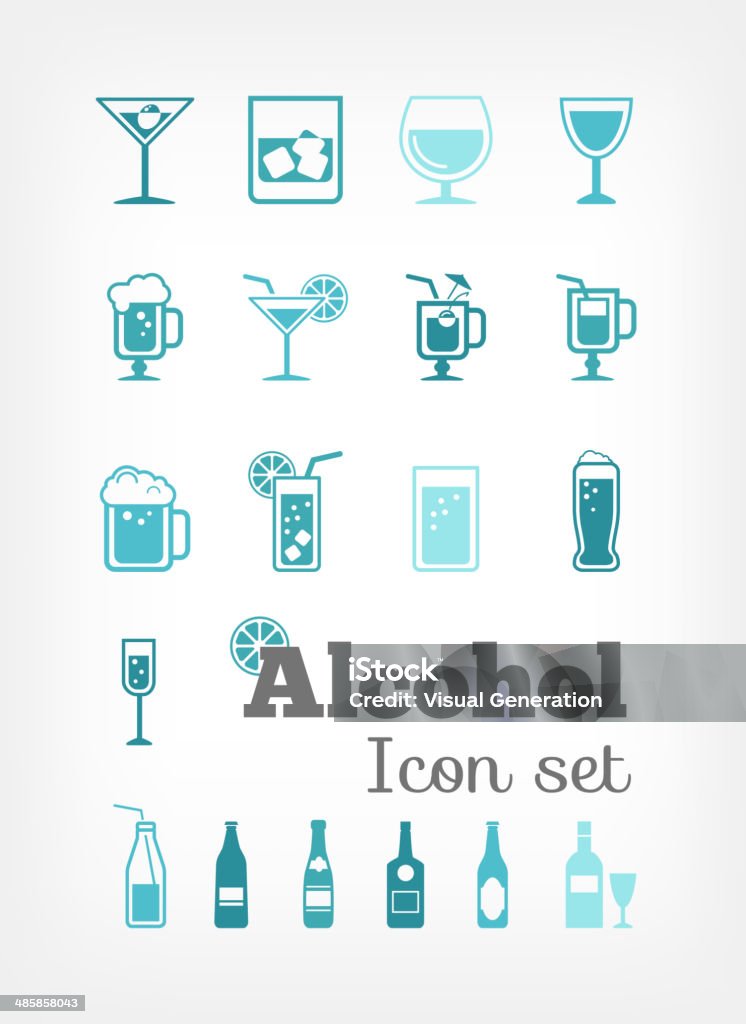 Alcohol Infographic Template Stock Illustration - Download Image Now ...