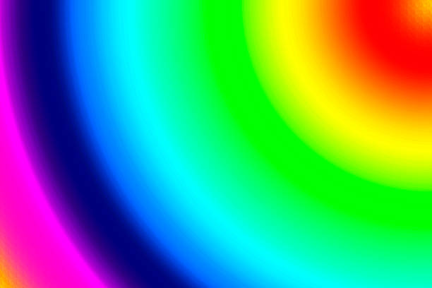 istock Background of colorful half rings 485859006
