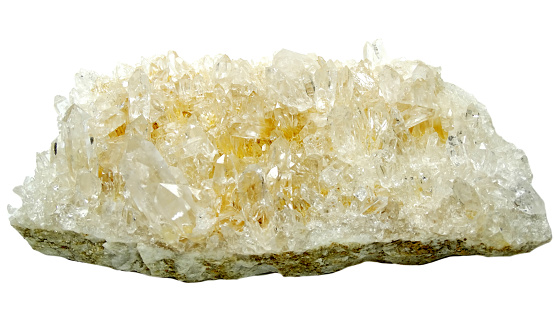 Completely Clear Rocks Clear Rock Cystal Quartz Geode Geological Crystals Stock Photo ...