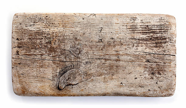 tablón de madera - driftwood wood isolated old fotografías e imágenes de stock