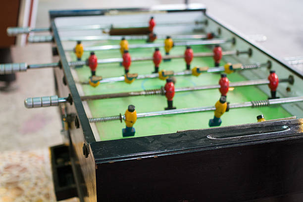 istock Football old wooden table 485860068