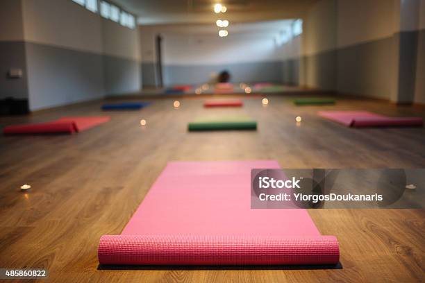 Yoga Class Stock Photo - Download Image Now - Yoga Class, Yoga, Towel