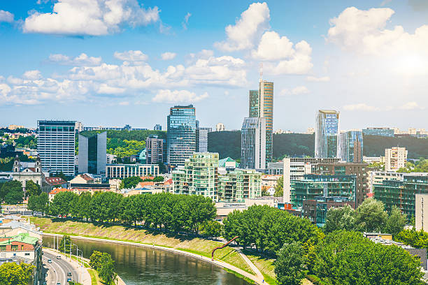 istock Vilnius new town skyline 485862839